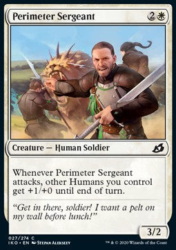 Perimeter Sergeant⁣ - Ikoria: Lair of Behemoths⁣ (Common)⁣ [27]