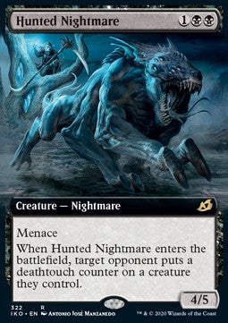 Hunted Nightmare⁣ - Ikoria: Lair of Behemoths: Extras⁣ (Rare)⁣ [322]