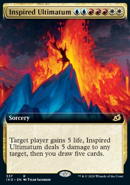 Inspired Ultimatum⁣ - Ikoria: Lair of Behemoths: Extras⁣ (Rare)⁣ [337]