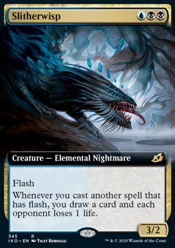 Slitherwisp⁣ - Ikoria: Lair of Behemoths: Extras⁣ (Rare)⁣ [345]