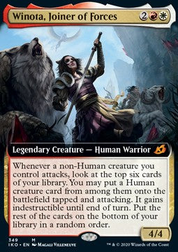 Winota, Joiner of Forces⁣ - Ikoria: Lair of Behemoths: Extras⁣ (Mythic)⁣ [349]