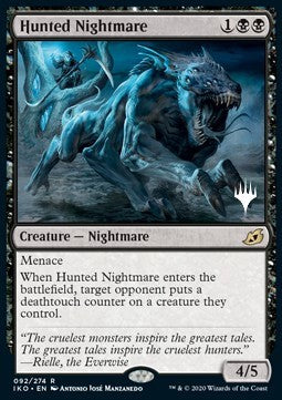 Hunted Nightmare (V.1)⁣ - Ikoria: Lair of Behemoths: Promos⁣ (Rare)⁣ [92]