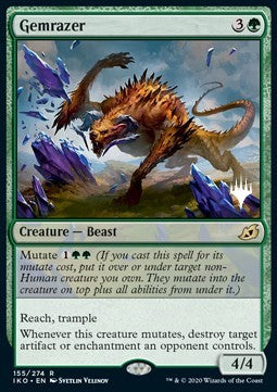 Gemrazer (V.1)⁣ - Ikoria: Lair of Behemoths: Promos⁣ (Rare)⁣ [155]