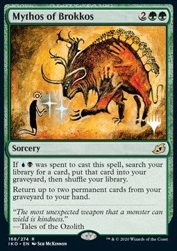 Mythos of Brokkos (V.1)⁣ - Ikoria: Lair of Behemoths: Promos⁣ (Rare)⁣ [168]