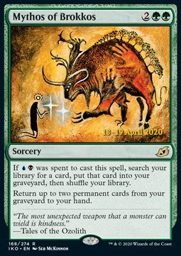 Mythos of Brokkos (V.2)⁣ - Ikoria: Lair of Behemoths: Promos⁣ (Rare)⁣ [168]