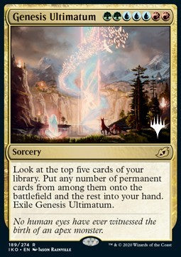 Genesis Ultimatum (V.1)⁣ - Ikoria: Lair of Behemoths: Promos⁣ (Rare)⁣ [189]