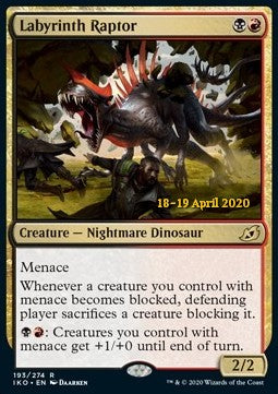 Labyrinth Raptor (V.2)⁣ - Ikoria: Lair of Behemoths: Promos⁣ (Rare)⁣ [193]