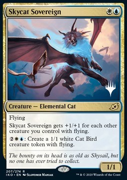 Skycat Sovereign (V.1)⁣ - Ikoria: Lair of Behemoths: Promos⁣ (Rare)⁣ [207]