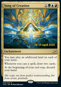 Song of Creation (V.2)⁣ - Ikoria: Lair of Behemoths: Promos⁣ (Rare)⁣ [210]