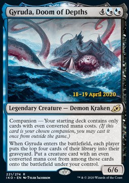 Gyruda, Doom of Depths (V.2)⁣ - Ikoria: Lair of Behemoths: Promos⁣ (Rare)⁣ [221]