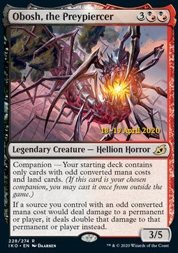 Obosh, the Preypiercer (V.2)⁣ - Ikoria: Lair of Behemoths: Promos⁣ (Rare)⁣ [228]