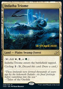 Indatha Triome (V.2)⁣ - Ikoria: Lair of Behemoths: Promos⁣ (Rare)⁣ [248]