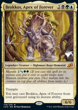 Brokkos, Apex of Forever (V.1)⁣ - Ikoria: Lair of Behemoths: Promos⁣ (Mythic)⁣ [179]