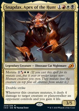 Snapdax, Apex of the Hunt (V.1)⁣ - Ikoria: Lair of Behemoths: Promos⁣ (Mythic)⁣ [209]