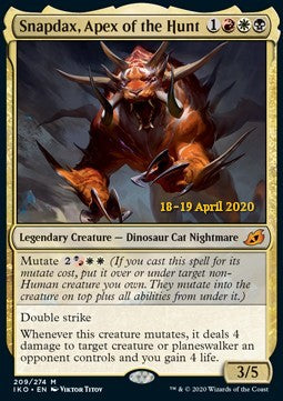Snapdax, Apex of the Hunt (V.2)⁣ - Ikoria: Lair of Behemoths: Promos⁣ (Mythic)⁣ [209]