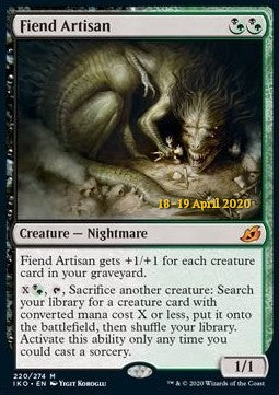 Fiend Artisan (V.2)⁣ - Ikoria: Lair of Behemoths: Promos⁣ (Mythic)⁣ [220]