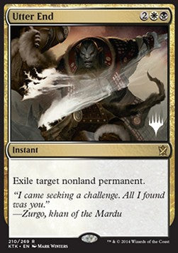 Utter End⁣ - Ikoria: Lair of Behemoths: Promos⁣ (Rare)⁣ [210]