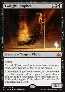 Twilight Prophet⁣ - Ikoria: Lair of Behemoths: Promos⁣ (Mythic)⁣ [88]