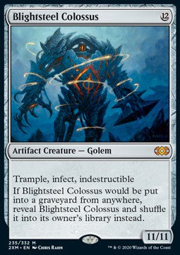Blightsteel Colossus⁣ - Double Masters⁣ (Mythic)⁣ [235]