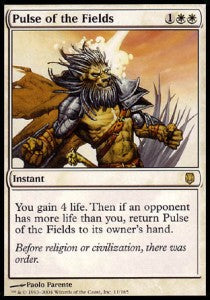 Pulse of the Fields⁣ - Darksteel⁣ (Rare)⁣ [11]