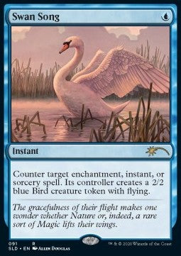 Swan Song⁣ - Secret Lair Drop Series⁣ (Rare)⁣ [91]