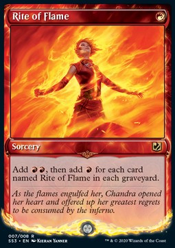 Rite of Flame⁣ - Signature Spellbook: Chandra⁣ (Rare)⁣ [7]