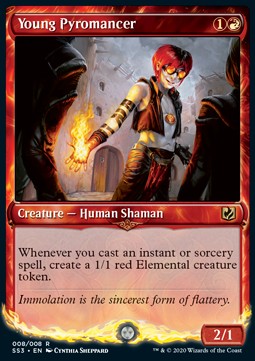 Young Pyromancer⁣ - Signature Spellbook: Chandra⁣ (Rare)⁣ [8]