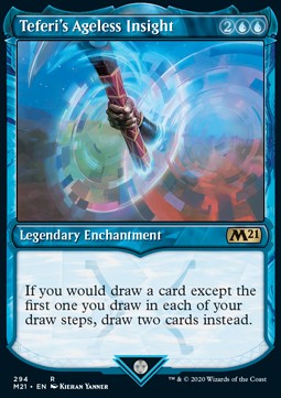 Teferi's Ageless Insight⁣ - Core 2021: Extras⁣ (Rare)⁣ [294]