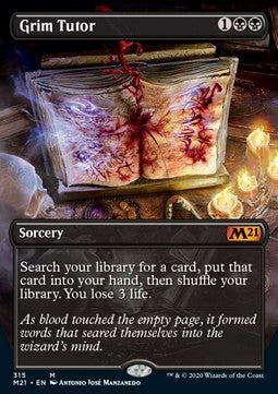 Grim Tutor⁣ - Core 2021: Extras⁣ (Mythic)⁣ [315]