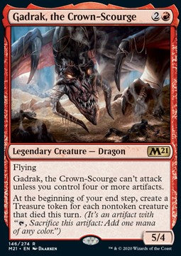 Gadrak, the Crown-Scourge⁣ - Core 2021⁣ (Rare)⁣ [146]