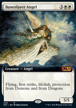 Baneslayer Angel⁣ - Core 2021: Extras⁣ (Mythic)⁣ [340]