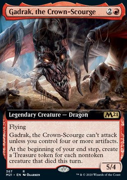 Gadrak, the Crown-Scourge⁣ - Core 2021: Extras⁣ (Rare)⁣ [367]