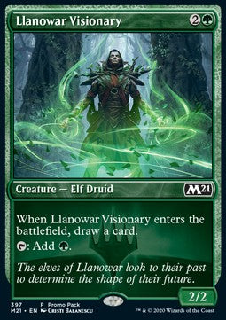 Llanowar Visionary⁣ - Core 2021: Promos⁣ (Common)⁣ [397]