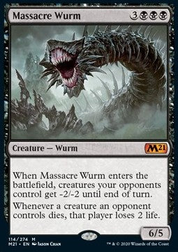 Massacre Wurm⁣ - Core 2021⁣ (Mythic)⁣ [114]