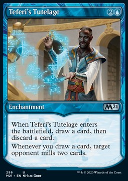 Teferi's Tutelage⁣ - Core 2021: Extras⁣ (Uncommon)⁣ [296]