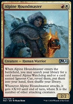 Alpine Houndmaster⁣ - Core 2021⁣ (Uncommon)⁣ [215]