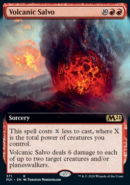 Volcanic Salvo⁣ - Core 2021: Extras⁣ (Rare)⁣ [371]