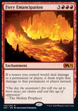Fiery Emancipation⁣ - Core 2021⁣ (Mythic)⁣ [143]