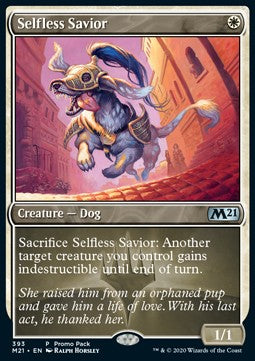Selfless Savior⁣ - Core 2021: Promos⁣ (Uncommon)⁣ [393]