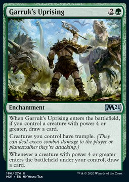 Garruk's Uprising⁣ - Core 2021⁣ (Uncommon)⁣ [186]