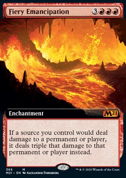 Fiery Emancipation⁣ - Core 2021: Extras⁣ (Mythic)⁣ [366]