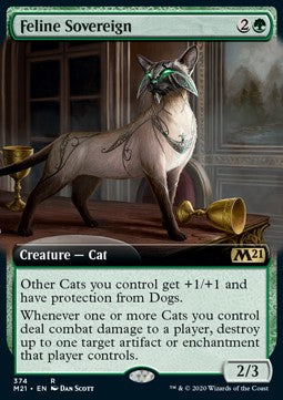 Feline Sovereign⁣ - Core 2021: Extras⁣ (Rare)⁣ [374]