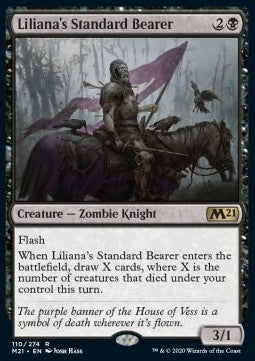 Liliana's Standard Bearer⁣ - Core 2021⁣ (Rare)⁣ [110]