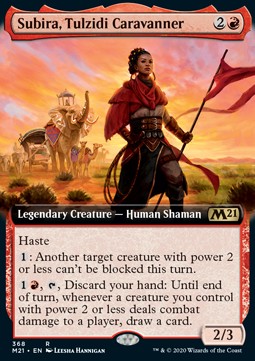 Subira, Tulzidi Caravanner⁣ - Core 2021: Extras⁣ (Rare)⁣ [368]