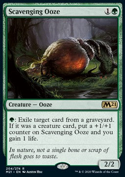 Scavenging Ooze⁣ - Core 2021⁣ (Rare)⁣ [204]