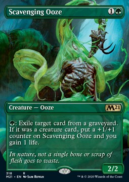 Scavenging Ooze⁣ - Core 2021: Extras⁣ (Rare)⁣ [318]