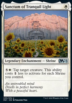 Sanctum of Tranquil Light⁣ - Core 2021⁣ (Uncommon)⁣ [33]