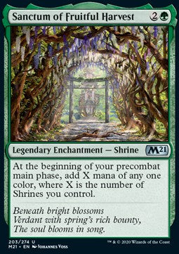 Sanctum of Fruitful Harvest⁣ - Core 2021⁣ (Uncommon)⁣ [203]