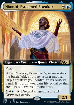 Niambi, Esteemed Speaker⁣ - Core 2021: Extras⁣ (Rare)⁣ [379]