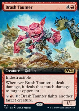 Brash Taunter⁣ - Core 2021: Extras⁣ (Rare)⁣ [363]